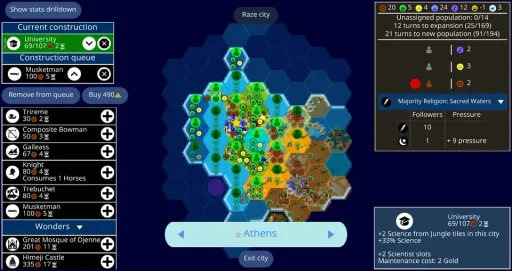 Unciv, screenshot 2