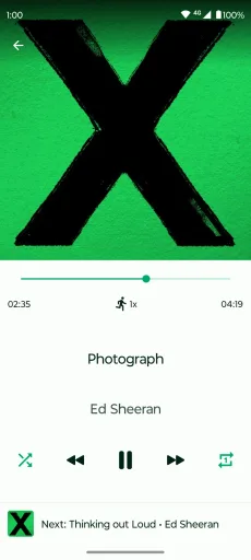 Fossify Music Player, screenshot 2