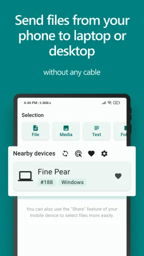 LocalSend, screenshot 2