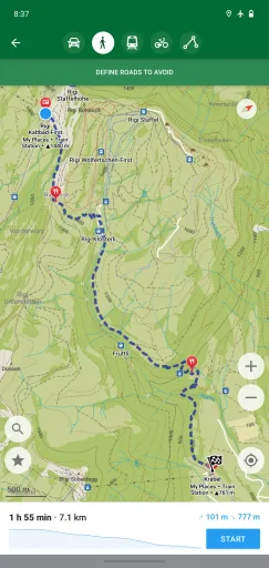 Organic Maps, screenshot 1