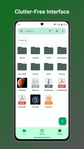 Fossify File Manager, screenshot 2