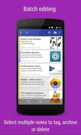 Omni Notes, screenshot 1