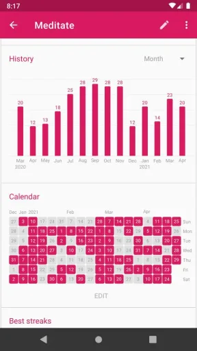 Loop Habit Tracker, screenshot 3