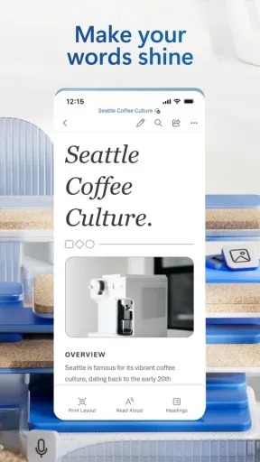 Microsoft Word, screenshot 1