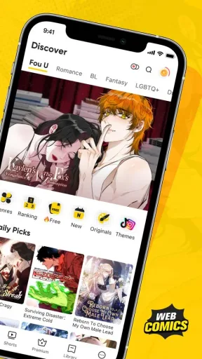 WebComics, screenshot 1