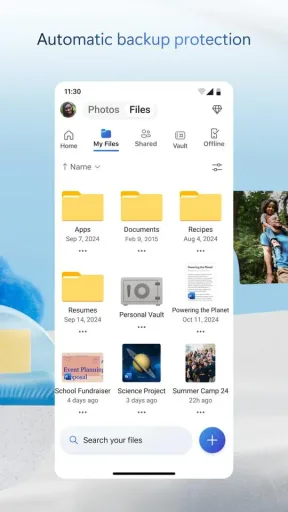 OneDrive, screenshot 2