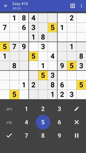 Andoku Sudoku 3, screenshot 1