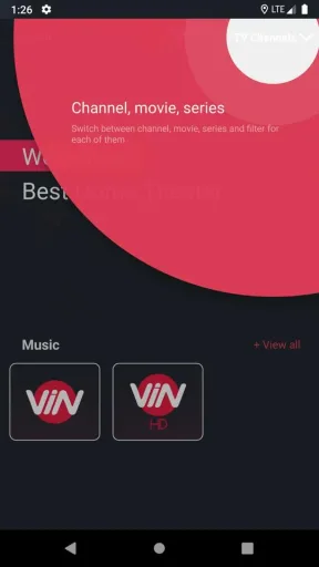 MyTV+, screenshot 3