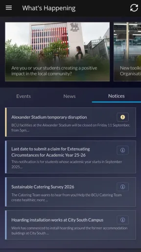 iBCU, screenshot 1