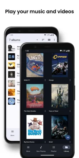 BubbleUPnP, screenshot 1
