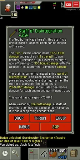 Experienced Pixel Dungeon, screenshot 3