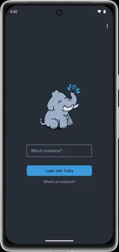 Tusky, screenshot 1