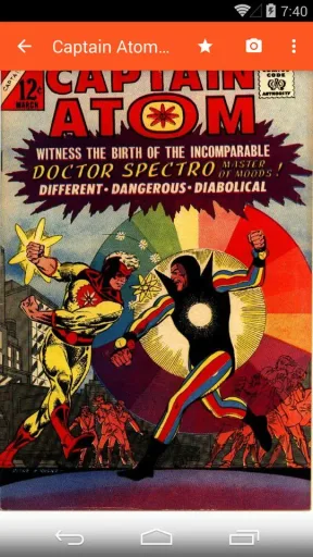 Astonishing Comic Reader, screenshot 3