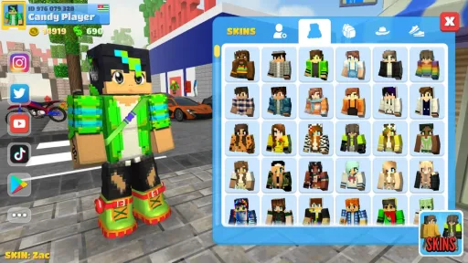 Party Craft, screenshot 1