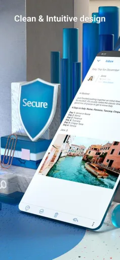 BlueMail, screenshot 2
