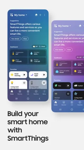 SmartThings, screenshot 1