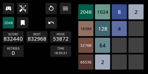 2048 Open Fun Game, screenshot 2