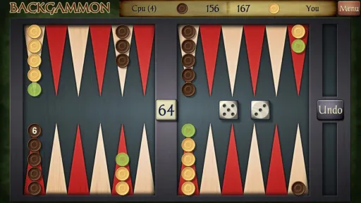 Backgammon, screenshot 2
