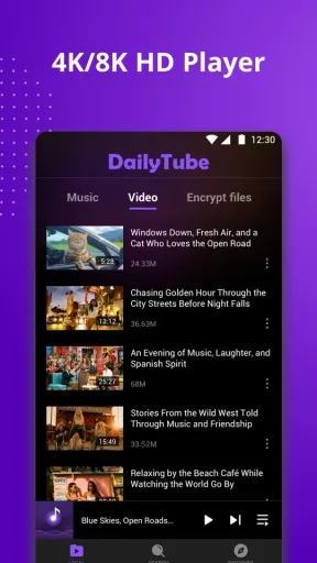 DailyTube, screenshot 3