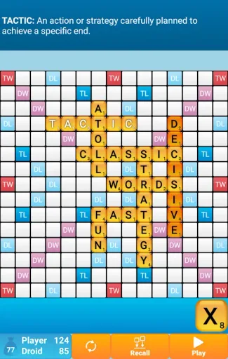 Classic Words Free, screenshot 3