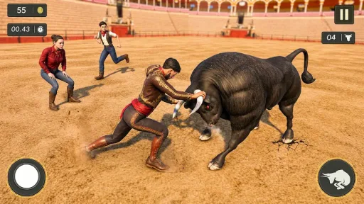 Bull Attack, screenshot 2