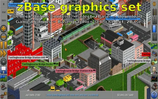 OpenTTD, screenshot 3