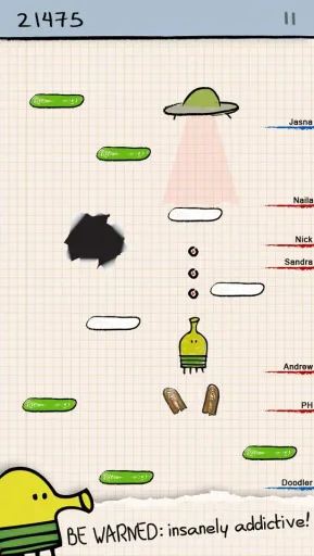 Doodle Jump, screenshot 1